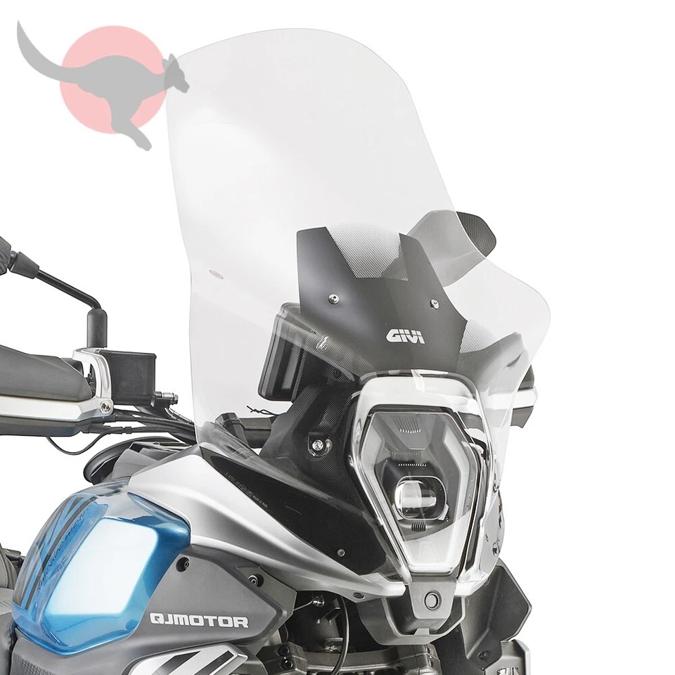 D9701ST Cupolino GIVI QJ MOTOR SRT 600 S trasparente 52 si monta al po