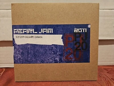 CD - Pearl Jam - Calgary, Canada 9/21/11 Bootleg 2011 Scotiabank Saddledome - Imagem 1 de 2