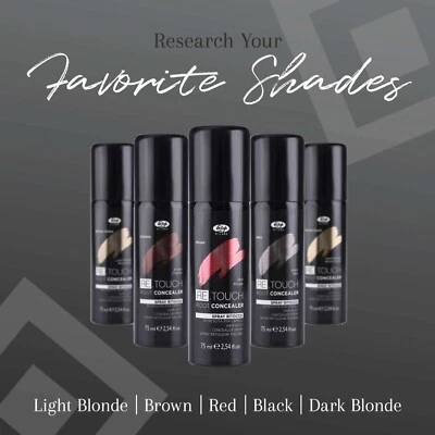 Lisap Milano Retouch Root Concealer 75ml. (2,54 fl.oz.) - Image 1 of 4