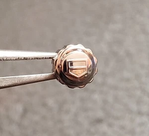 TAG HEUER -corona di carica,5.2 mm TIGE da 0.90- vintage originale anni 90/2000 - Imagen 1 de 3