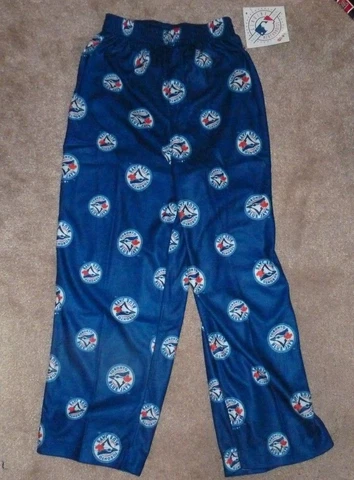 NEW MLB Toronto Blue Jays Loungewear Sleepwear Pants Kids S 4 NEW NWT Cover