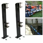 2-Place Edgers Gas Weed Trimmer Rack holders for Open Landscape Trailer