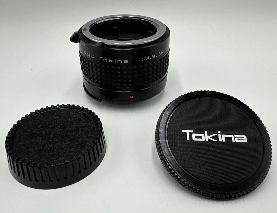 DOBLE Tokina RMC para teleconvertidor N/AI hecho en Japón para Nikon con tapas Foto 1 de 4