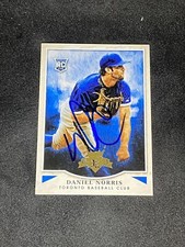 Daniel Norris 2015 Panini Diamond Kings #158 Toronto Blue Jays Auto Signed Card