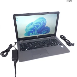 HP 250 G6 15.6" Laptop i3-6006U 4GB RAM 500GB HDD Win 11 Pro W/Cam H2652 - Picture 1 of 14