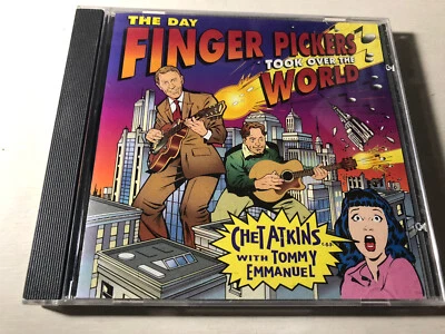 Chet Atkins w/Tommy Emmanuel - Day Finger Pickers Took Over World (1997)Music CD Foto 1 de 3