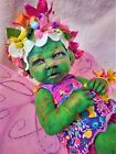 Garden Butterfly Baby Ooak doll My Sweet baby Reborn Artist Repainted custom