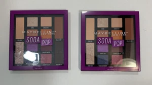 Set Of 2- Maybelline Soda Pop 12-Pan Palette Eyeshadow 110 - Picture 1 of 8