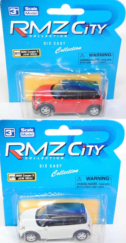 Unifortune / RMZ 3013 Mini Cooper S JCW (R53), Free Wheel, 1:53, 3inch, OVP, Neu - Bild 1 von 1