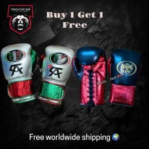 Maßgeschneiderte handgefertigte Canelo No Boxing No Life Boxhandschuhe (Kaufen Sie 1 erhalten Sie 1 gratis) - Bild 1 von 4