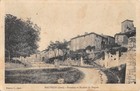 CPA 32 MAUVEZIN FONTAINE ET ESCALIER DU BUGUET