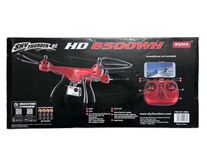 Syma Sky Thunder RC HD 8500WH Drone 4.5Ch 8MP HD Camera Live Streaming FR 330 ft - Picture 1 of 10