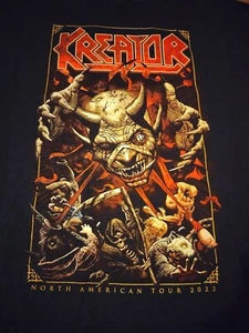 Kreator North American Tour 2022 Metal Band Tee Shirt Size 2XL - Bild 1 von 5