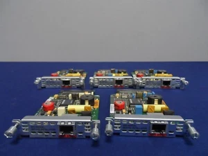 Cisco Lot 5x WIC-1B-U-V2 Original WIC WAN Interface Card QTy. Für 1700 2600 3700 - Bild 1 von 3