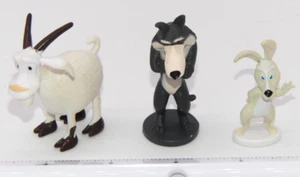 Lot Masha and The Bear Miniature Figure Toy Figurine Goat Rabbit Wolf - Picture 1 of 5