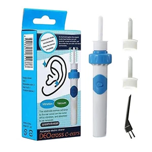 Earwax Removal Kit Ear Cleaner Portable Automatic Electric Vacuum Ear Wax - Picture 1 of 12