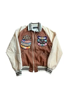 Vintage 70s Harley Davidson Jacket Hog Patch Amf Zip Up Large - Picture 1 of 6