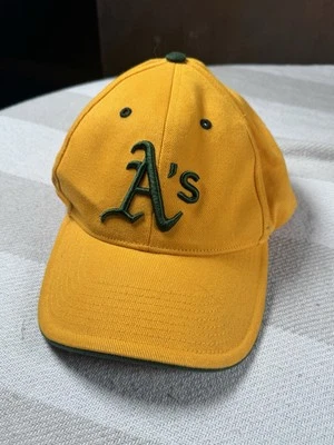 Gorra ajustable Oakland Athletics A's Twins Enterprise hombres mujeres MLB amarilla Foto 1 de 4