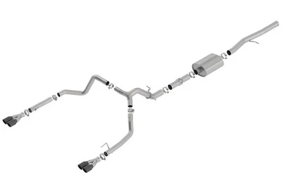 Borla Exhaust System Kit Fits 2019-2023 Chevrolet Silverado 1500/ GMC Sierra 150 Foto 1 de 4