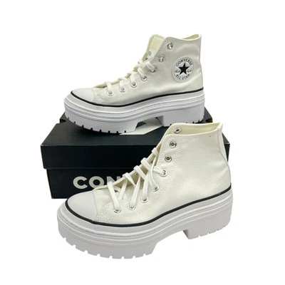 Converse All Star Lugged Heel Platform Boots Women’s Size 7 White A10364C New - Image 1 of 4