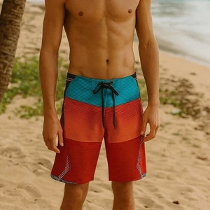 Billabong Platinum X Joel Parkinson Recycler Board Shorts Size 30 Beach Pool Red - Picture 1 of 10
