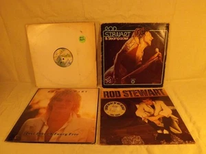 ROD STEWART 4 LP"S ONE SIGNED UNTESTED, SEE DESCRIPTION LOT #1 - Picture 1 of 17