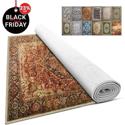Modern Non Slip Large Area Rugs Living Room Bedroom Carpet Hallway Runner Mat - Image 1 of 4