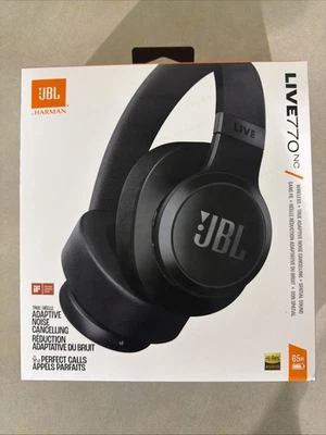 JBL Tune 770NC Black Over-Ear Headphones - Image 1 of 4