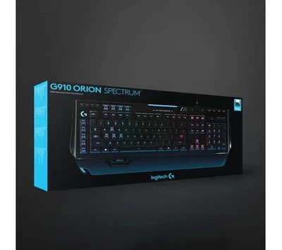 New Logitech G910 Orion Spectrum RGB Mechanical Gaming Keyboard - Image 1 of 4