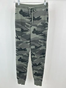 SPLENDID NWT $128 New Size XS Grey Women Lightweight Camo Print Joggers Pants - Picture 1 of 3