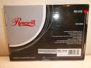Rosewill RC-212 SATA + Ultra ATA RAID Controller PCI eSATA - Picture 1 of 4