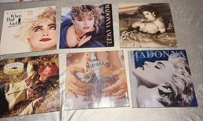 Madonna  - 6 Alben  - Lp Sammlungsauflösung  Vinyl  !! - Bild 1 von 4