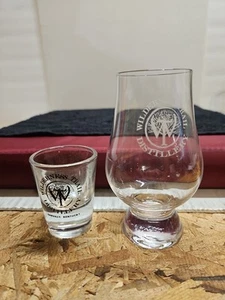 Wilderness Trail Distillery Danville Ky Shot Glass And Sampling Glass Pre-owned - Picture 1 of 8