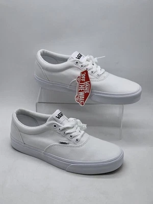 Vans Doheny женщин США размер 8 тройной белый шнурует вверх скейтборд кроссовки новый  - Изображение 1 из 4