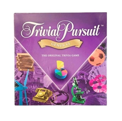 New - 2006 Trivial Pursuit Genus VI Board Game Q&A Knowledge Trivia Game Sealed - Image 1 of 4