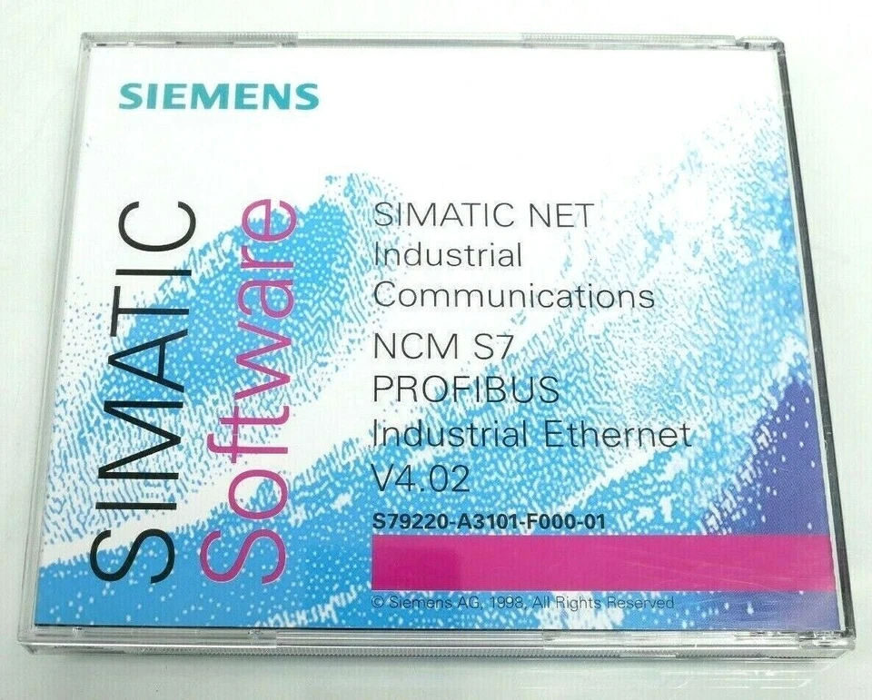 Siemens SIMATIC Software NCM S7 V4.02 | S79220-A3101-F000-01 - Bild 1 von 1