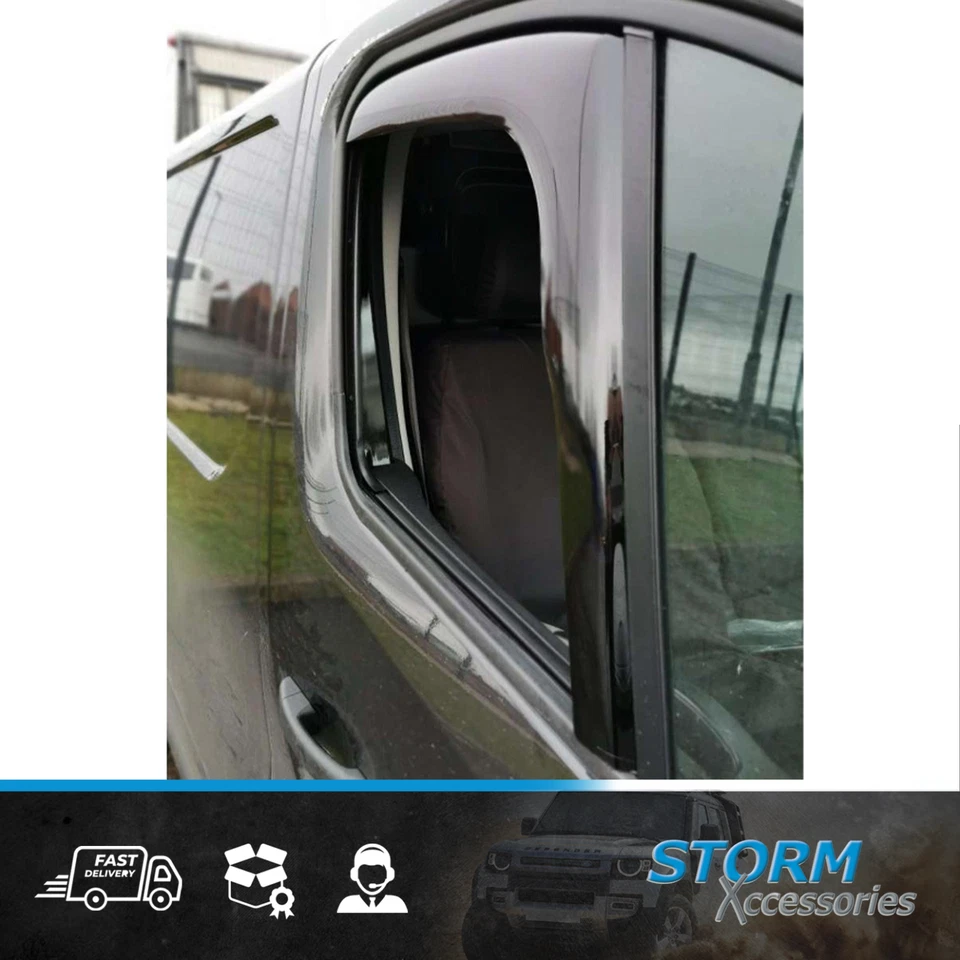 STX Internal Fit Wind Deflectors Visors for Renault Trafic Van 2014-2024 - Image 1 of 1