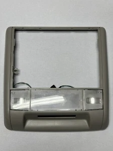 07 08 09-14 Cadillac Escalade ESV Rear Roof Console Domelight Lamp Bezel Trim - Picture 1 of 10