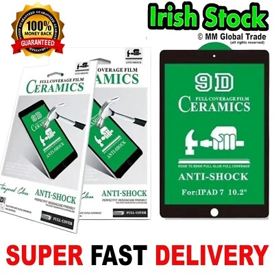 AMMAZE CERAMIC iPad Genuine Screen Protector iPad Pro Air ALL MODELS 2019 - 2024