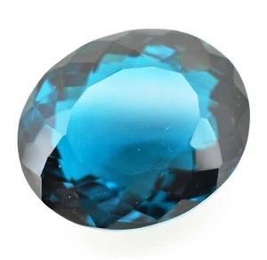 40 Ct Excellent Bluish Green Grandidierite Oval Certified Gemstone - Picture 1 of 5