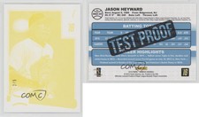 2016 Panini Donruss 1982 Design Test Proof Yellow /5 Jason Heyward #D82-35