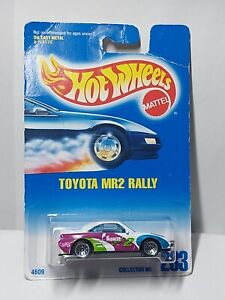 Hotwheels 1/64 🇲🇫 Toyota MR2 Rally  mainline 1992 #233