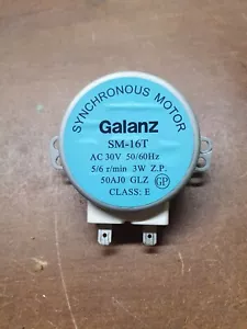 Galanz SM-16T Mikrowelle Drehteller Synchronmotor Ersatzteil 5/6 U/min 3W - Bild 1 von 1