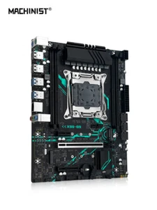 LGA 2011-3 Motherboard DDR4 with M.2 Slot USB 3.0SATA 3.0 PS/2, M-ATX Mainboard - Picture 1 of 17