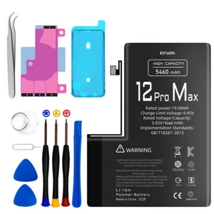 5460mAh OEM Internal Replacement Battery For iPhone 12 Pro Max Premium Quality - Picture 1 of 7