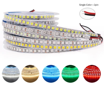 5M 600LEDs LED Strip 5054 SMD DC 12V Flexible LED Stripe Under Cabinet Light  - Image 1 of 4