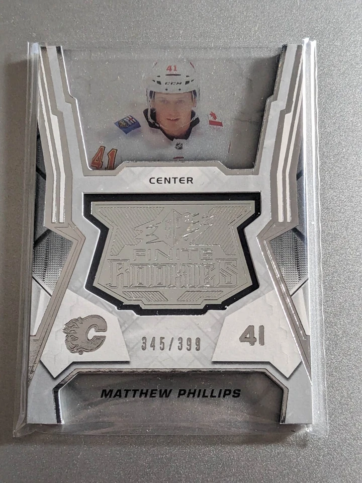 2021-22 SPx Finite Rookies #F16 Matthew Phillips /399 H6R2H - Image 1 of 2