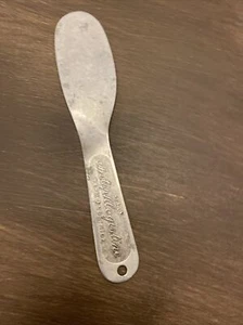 Herramienta publicitaria de aluminio vintage paleta medicina antiflogístina - Imagen 1 de 8