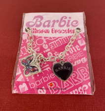 Mattel 2007 - BARBIE - Charm Bracelet - with Butterfly & Heart Charm