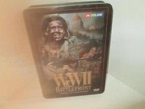 WWII - BATTLEFRONT rare Steel Cased dvd Box Set (8 Hours) PACIFIC Europe AFRICA - Picture 1 of 2